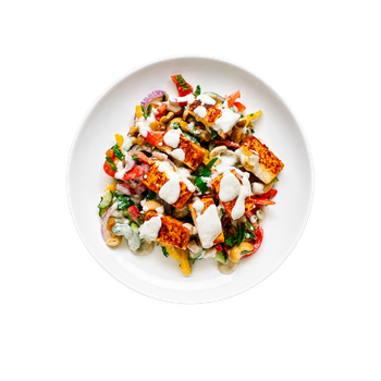 Paneer tikka salas by Crazy calories